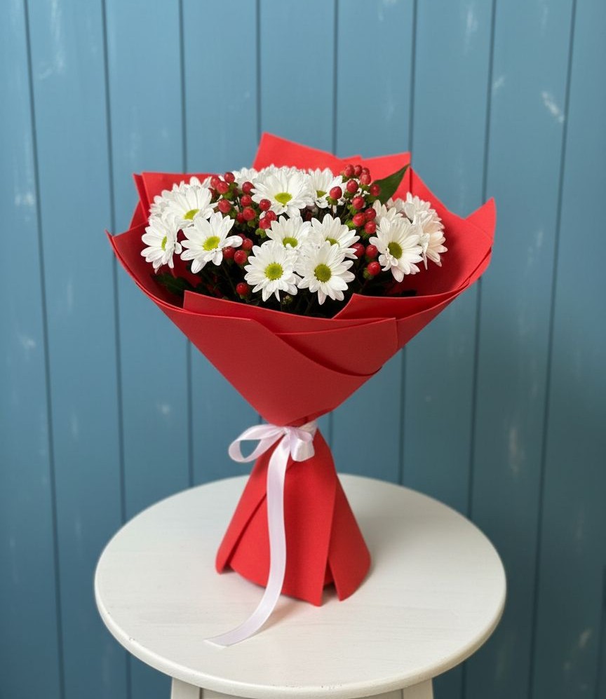 Букет цветов из: Хризантемы в Таврическом