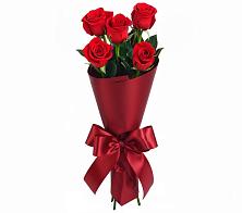 Букет 5 Красных роз Эдлесс Лав в Таврическом