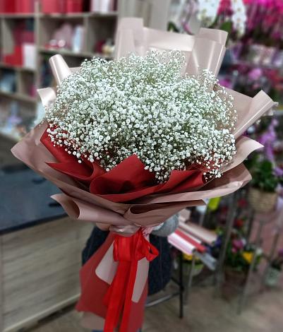 Букет цветов из: Гипсофила в Таврическом