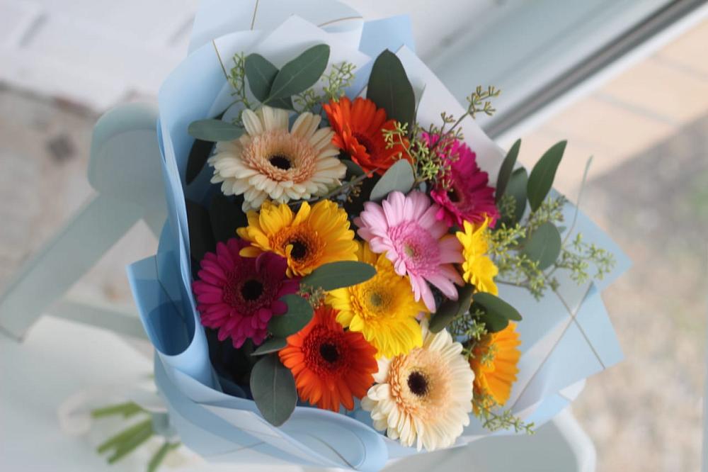 Букет цветов из: Герберы в Таврическом