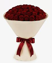Букет 101 Бордовая роза Блэк Бакарра в Таврическом