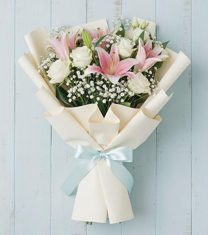 Букет цветов из: Лилии в Таврическом