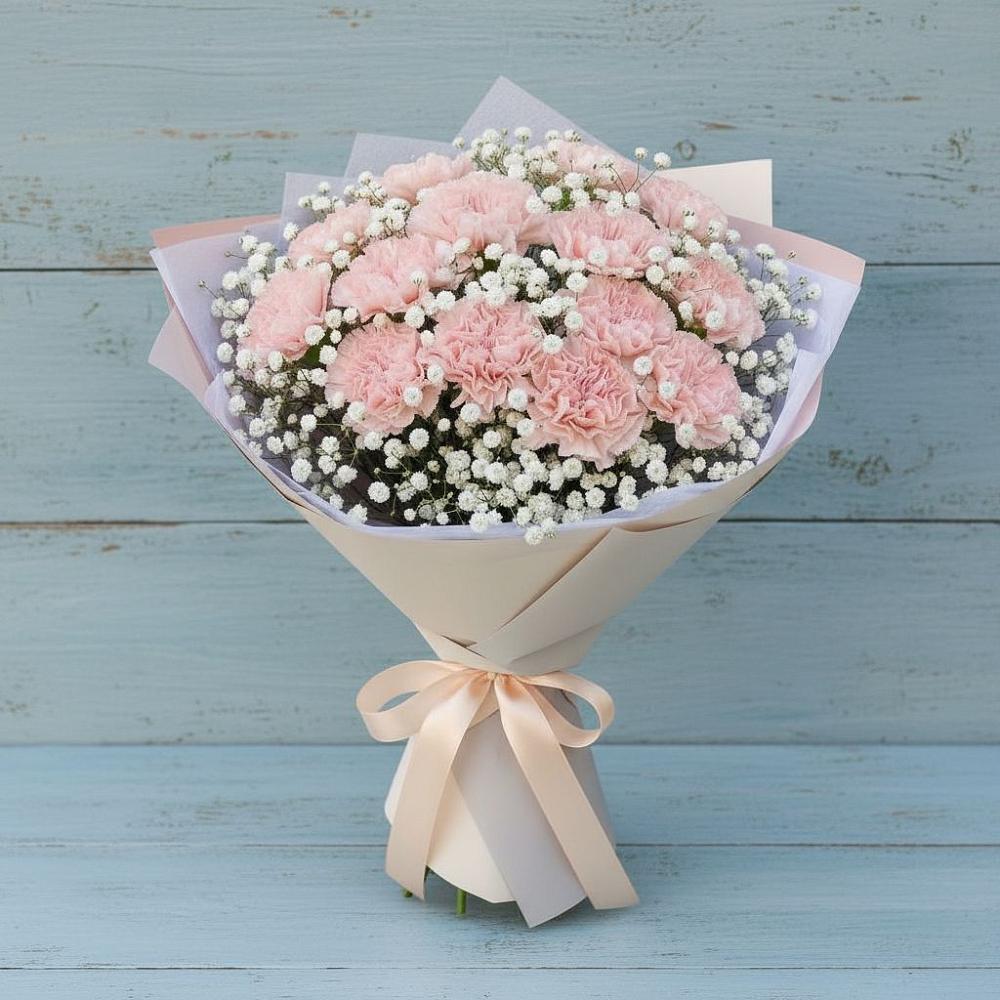 Букет цветов из: Гвоздики в Таврическом