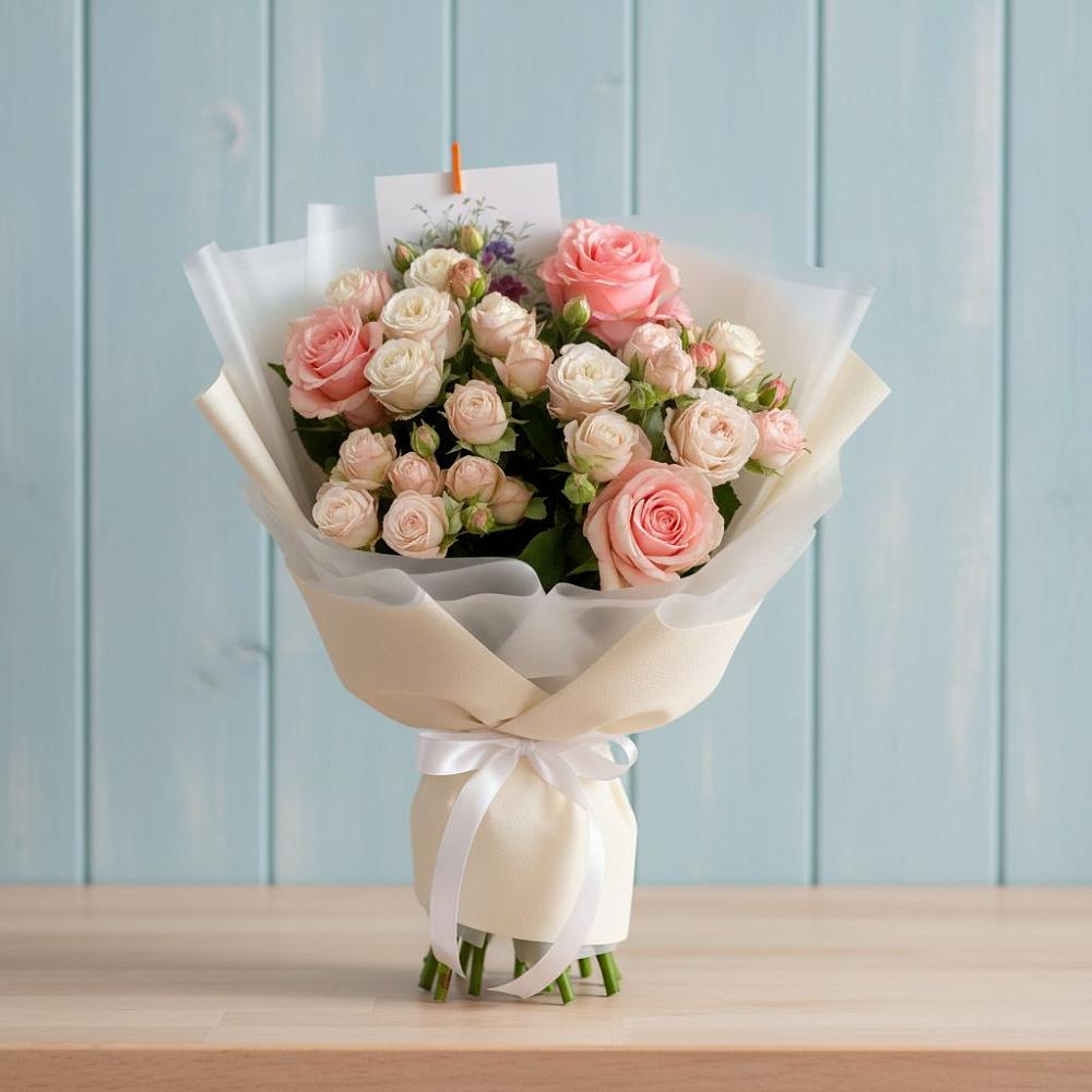 Букет цветов из: Розы в Таврическом