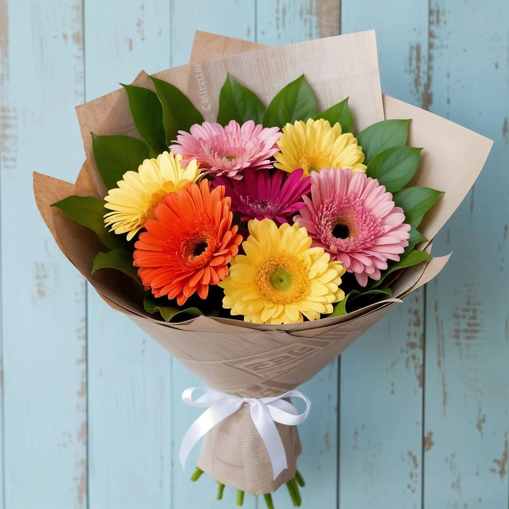 Букет цветов из: Герберы в Таврическом