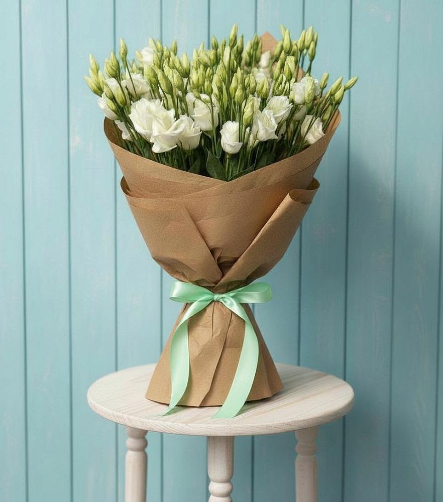 Букет цветов из: Лизиантусы в Таврическом