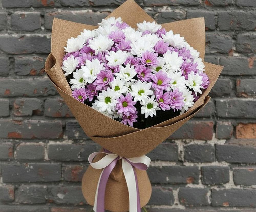 Букет цветов из: Хризантемы в Таврическом