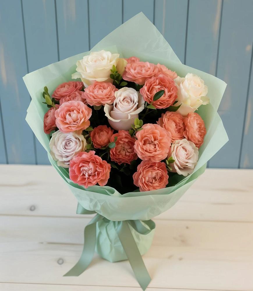 Букет цветов из: Розы в Таврическом