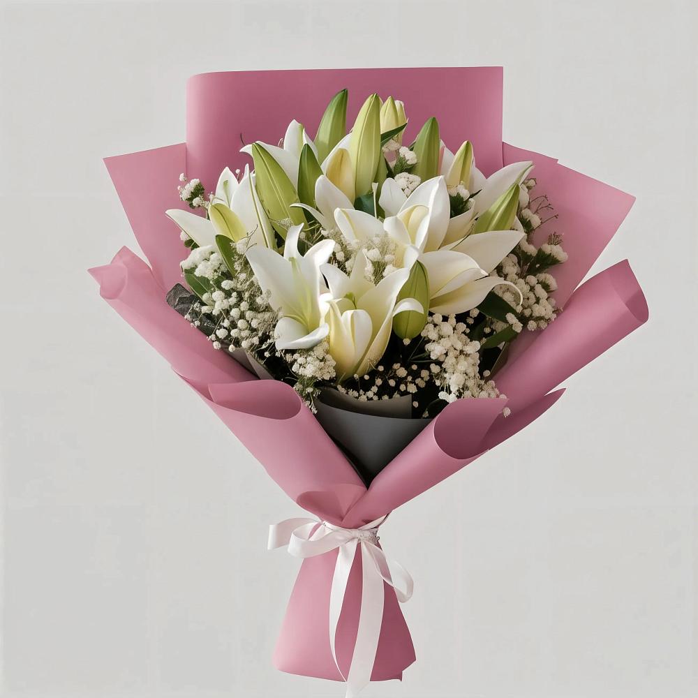 Букет цветов из: Лилии в Таврическом