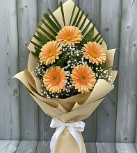 Букет цветов из:  Герберы в Таврическом