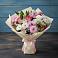 Букет цветов из: Хризантемы, Альстромерии и Розы в Таврическом